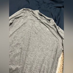 Grey Nike Dri-Fit Long Sleeve Shirt